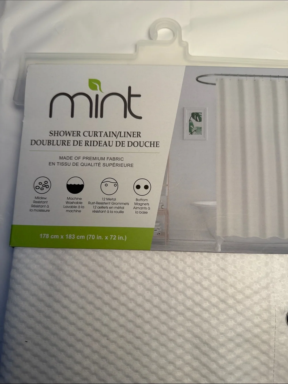 Mint brand shower